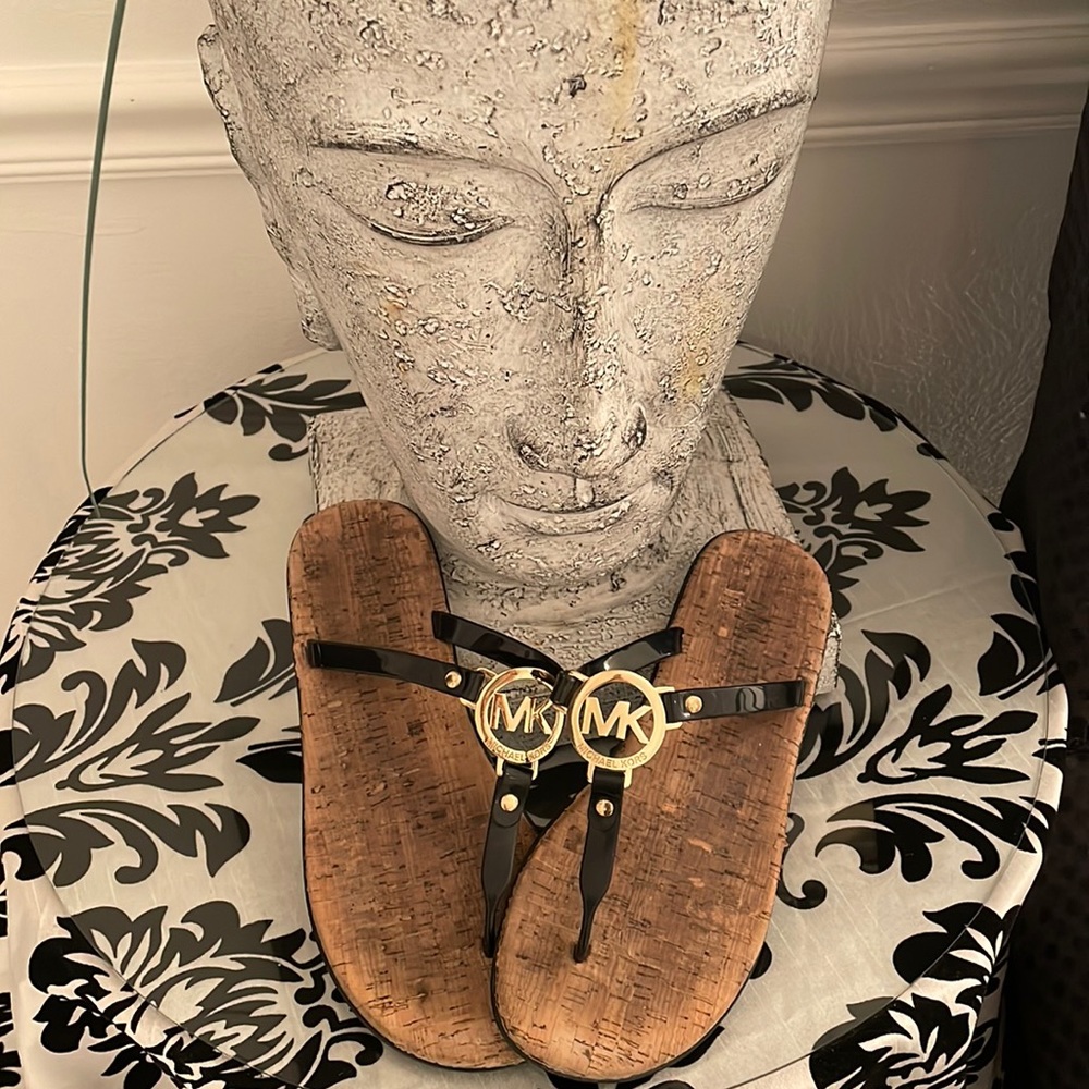 Michael Kors T-Strap Sandals